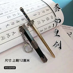 1pcs Chinese Ancient Simulated Weapon - Miniature Model of Sword Alloy Han Dynasty/Qin Shi Huang/Yue King Sword Ornament