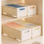Adjustable Clothes Storage Box Closet Organizer Categorized Clothing Organizer Kitchen Cabinet Storage Bin Home Organizer