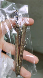 1pcs Chinese Ancient Simulated Weapon - Miniature Model of Sword Alloy Han Dynasty/Qin Shi Huang/Yue King Sword Ornament