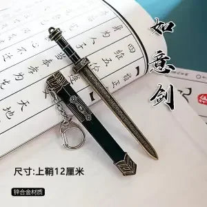 1pcs Chinese Ancient Simulated Weapon - Miniature Model of Sword Alloy Han Dynasty/Qin Shi Huang/Yue King Sword Ornament