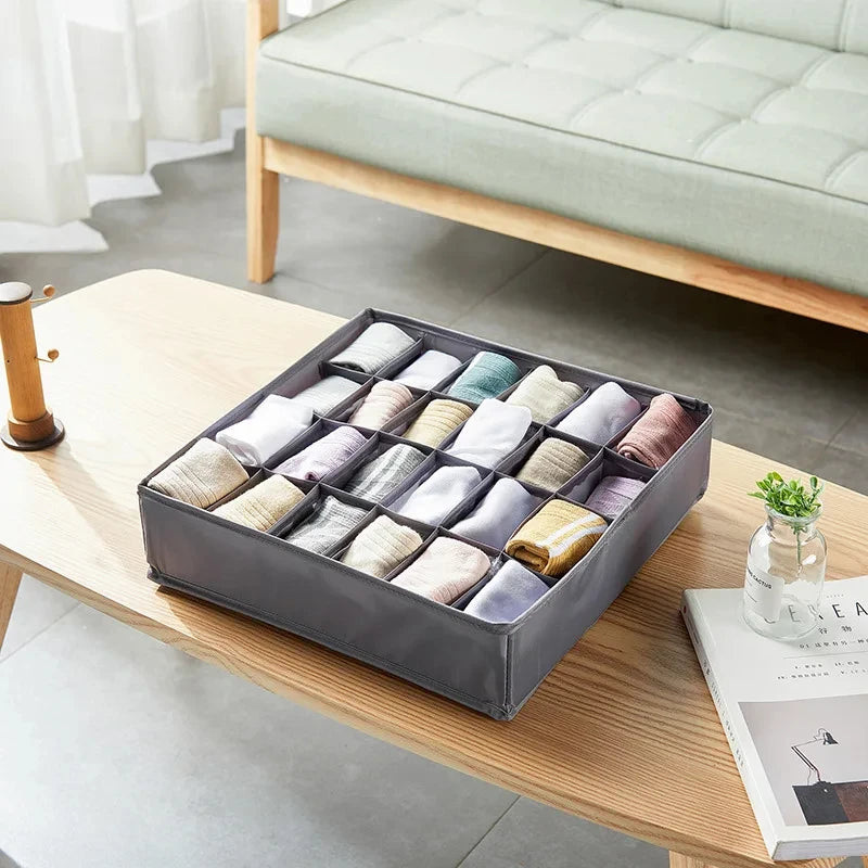 Underwear Bra Socks Storage Box Cabinet Drawer Organizer Socks Scarf Underwear Organizer Box Wardrobe Clothing Storage Organizer