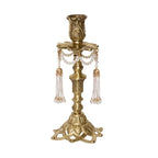 French Ornament, Jia'angli Brass Carving, American Antique Wax Candle Holder, Home Decoration, Classic Decor Piece