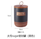 1pc Ceramic Coffee Bean Sealed Jar Dried Fruit/miscellaneous Grains/candies/snack Cans Storage Jar with Lid Household Goods